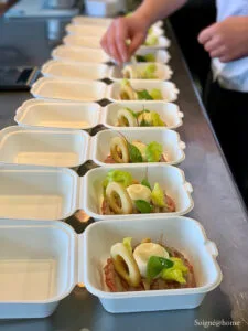 Soigné — food
