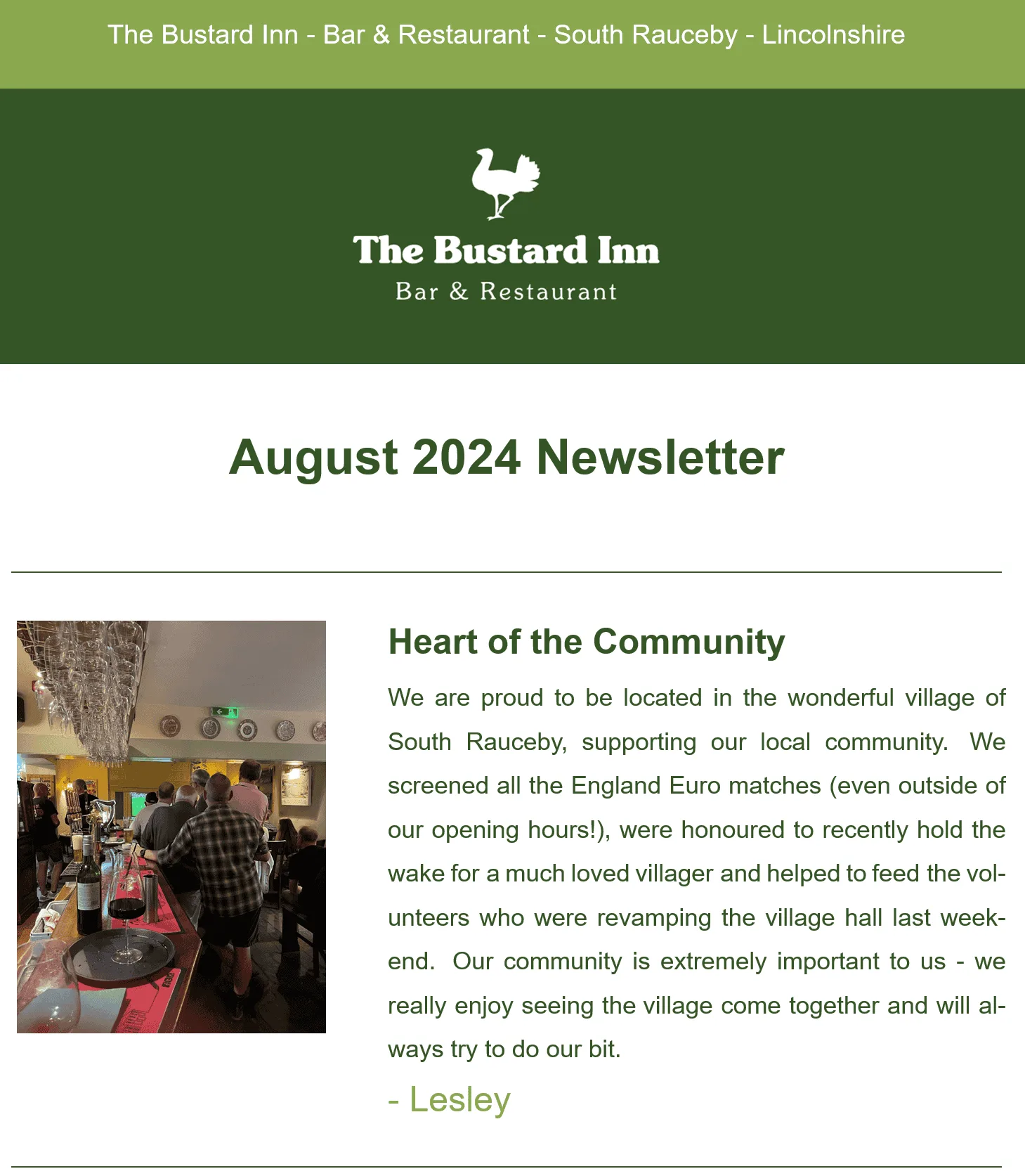 The Bustard Inn & Restaurant — photo 71