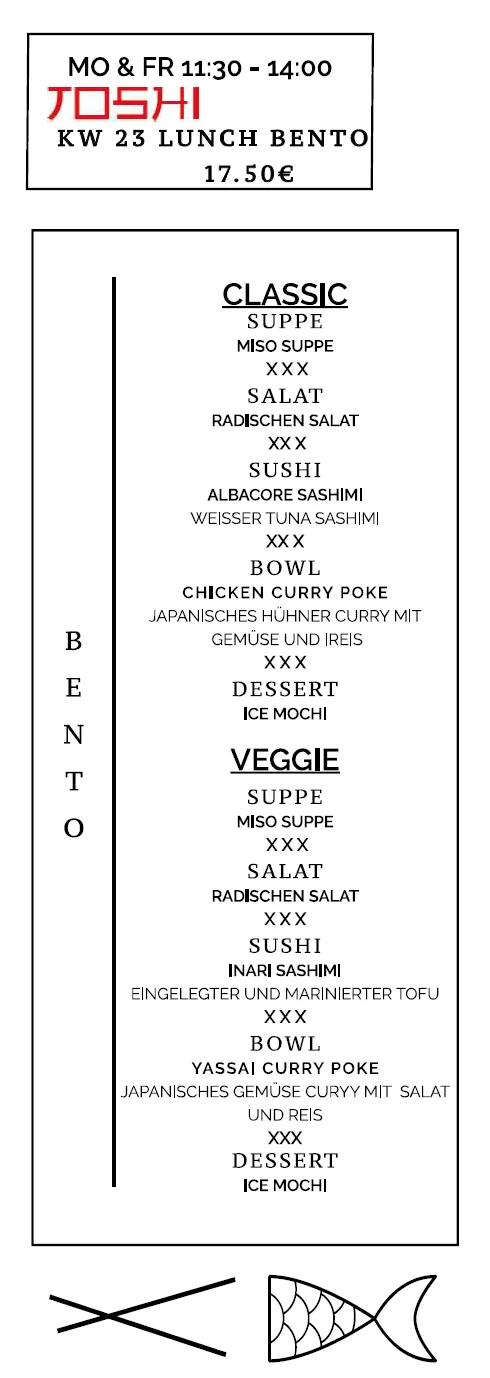 Toshi — food