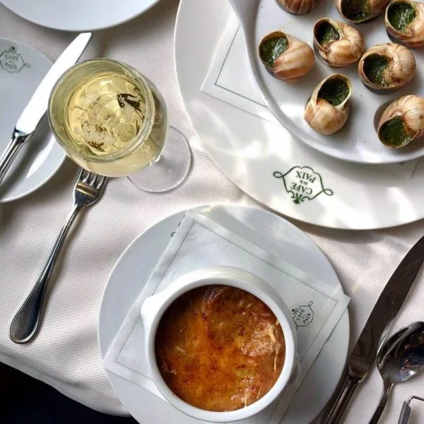 Café de la Paix — food