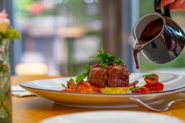 Landidyll Hotel Gasthof zum Freden — food