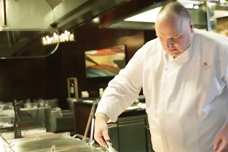 Cru Steakhouse — kitchen