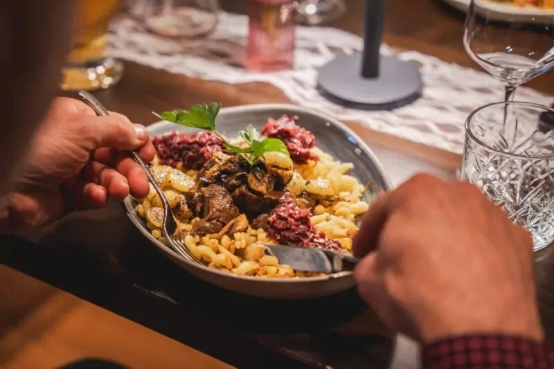 Landhaus Begatal — food