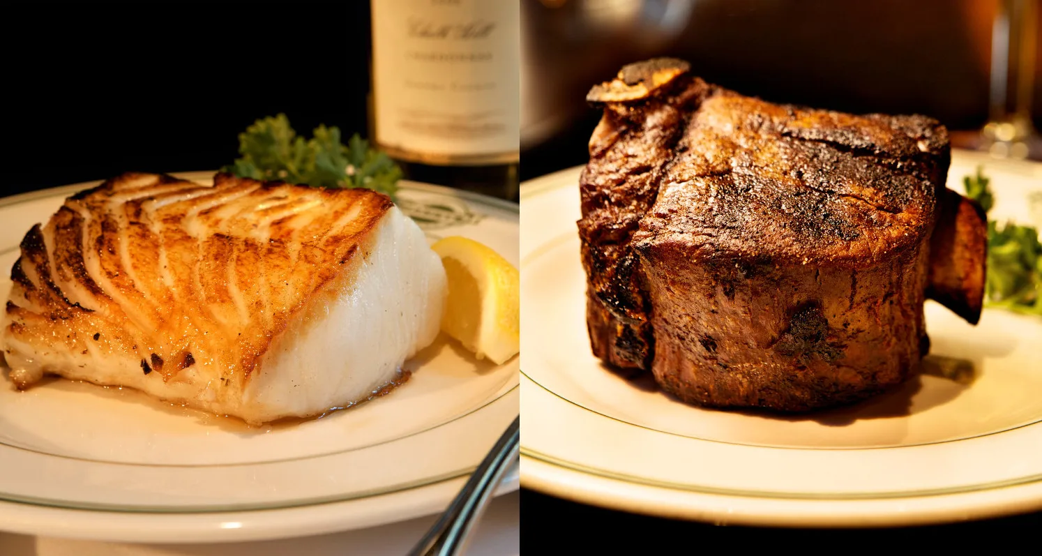 Manny's Steak House — food