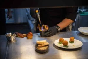 Restaurace U Tellerů — kitchen