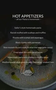 Restoran Dubrovnik — food