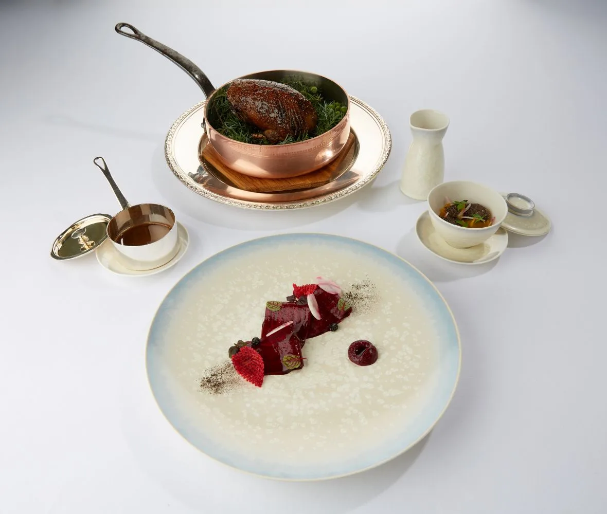 Le Parc Les Crayères — food