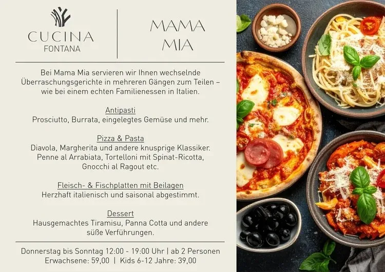 Cucina Fontana — food