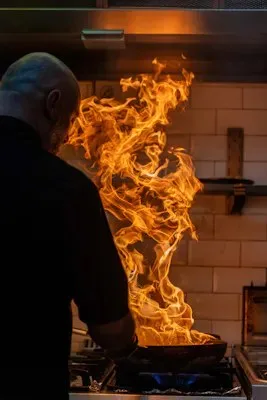 La Pierre Bleue — kitchen
