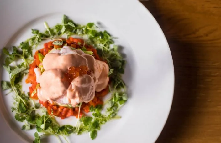 The Howard Arms Ilmington — food