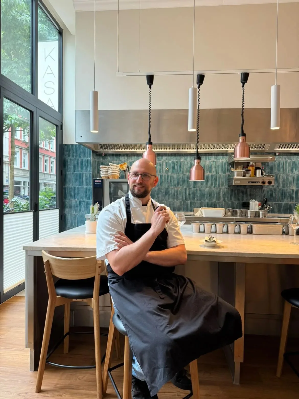 Kasa Restaurant — kitchen