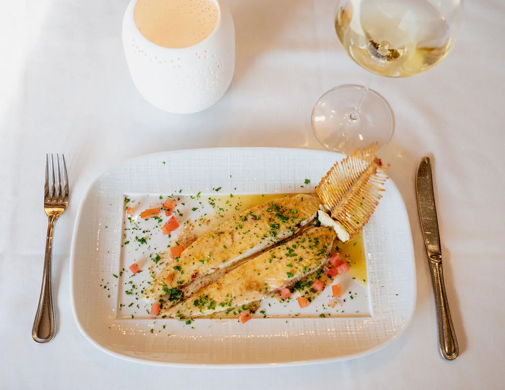 Vincent Guerithault on Camelback — food