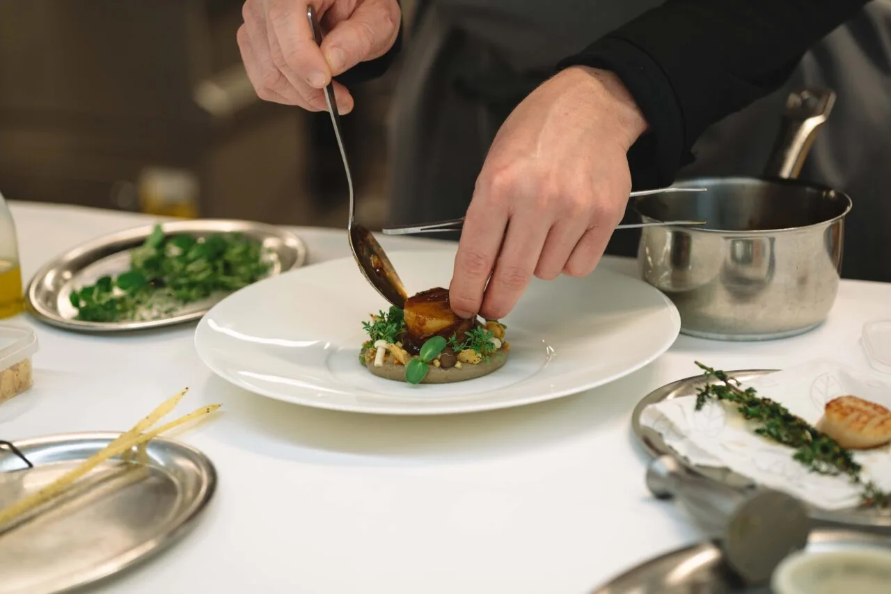 Restaurant Schnüsch — kitchen