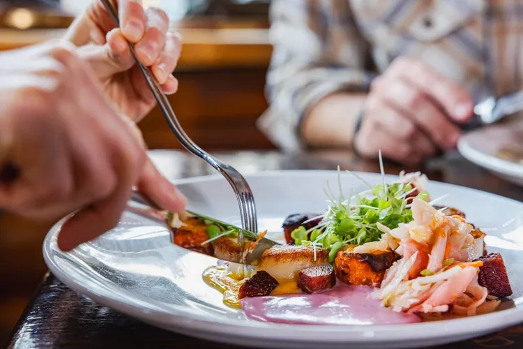 Harwood House — food