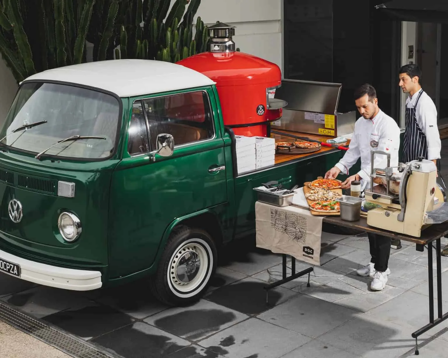 D.O.C. Pizza & Mozzarella Bar — kitchen