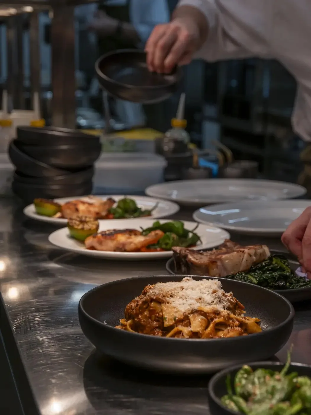 The Whisky Café — kitchen