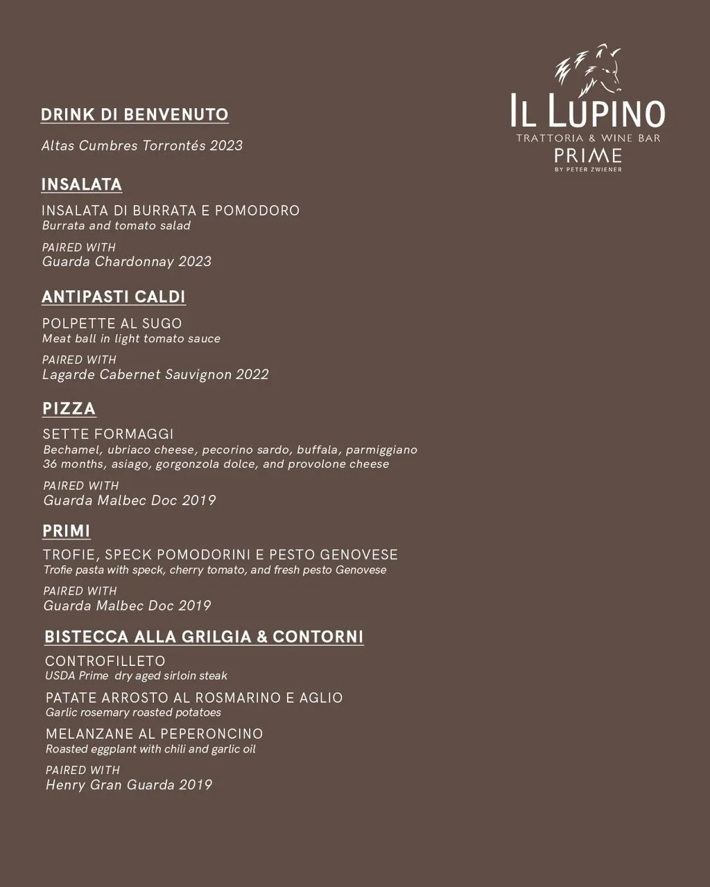Il Lupino Trattoria & Wine Bar Prime by Peter Zwiener — atmosphere