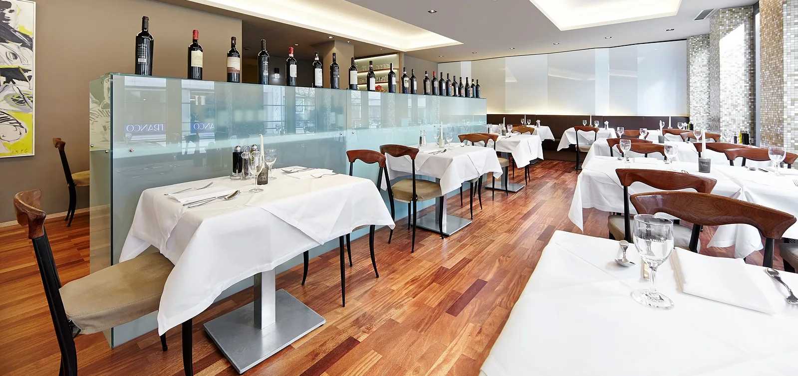 La nuova Trattoria Da Franco — atmosphere