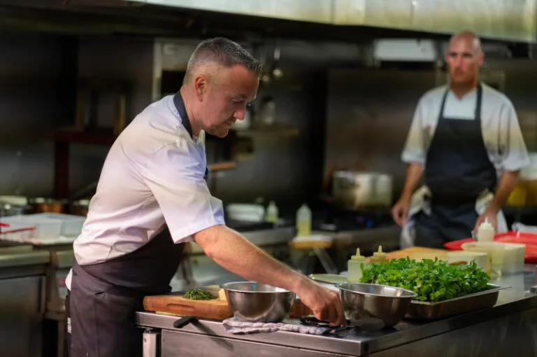 The Olde Post Inn — kitchen