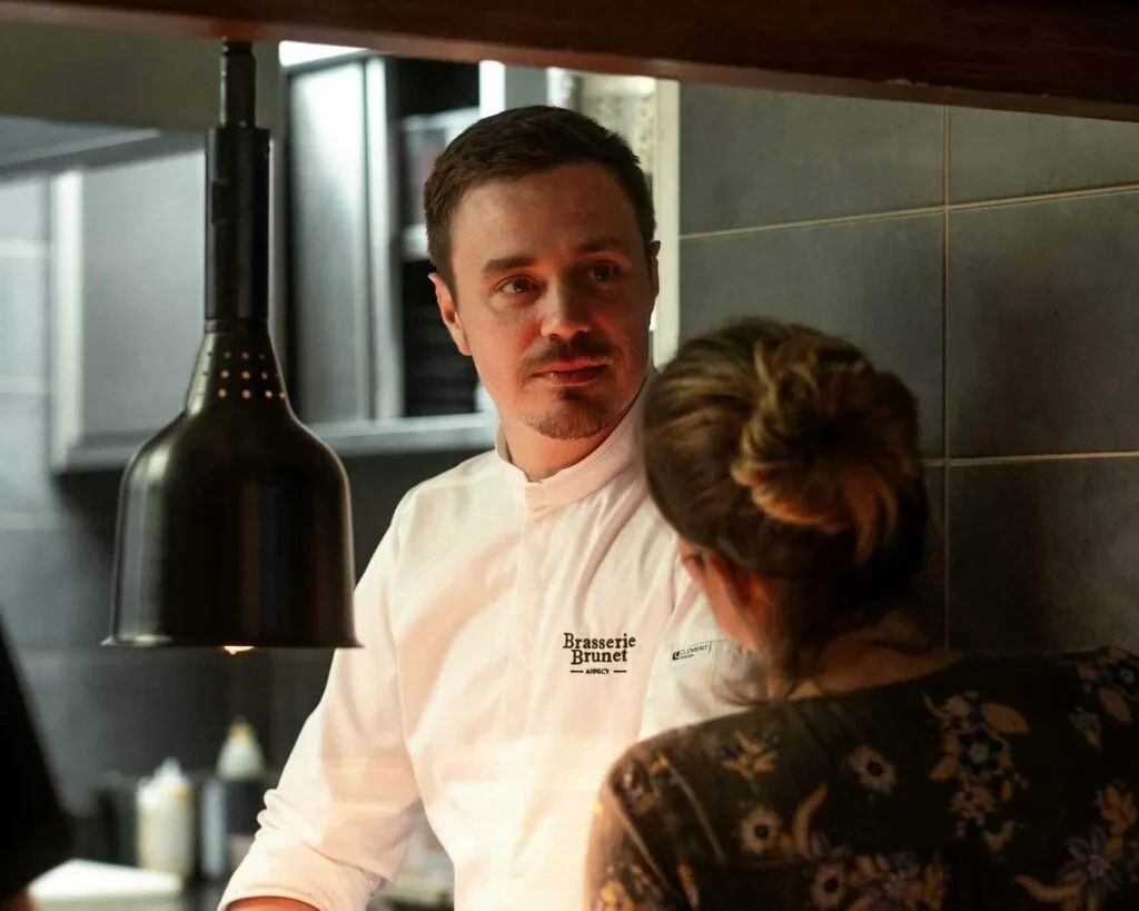 Brasserie Brunet — kitchen