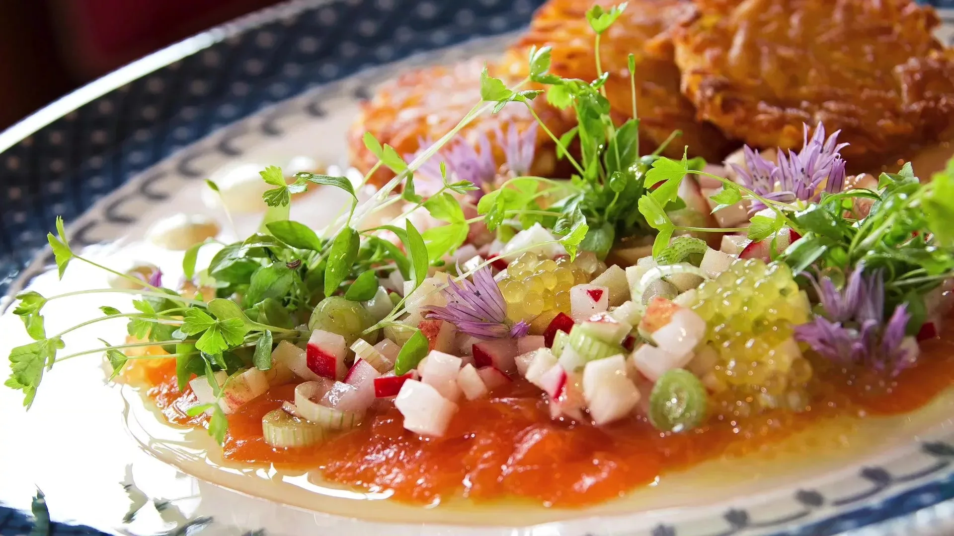 Forellenhof Buhlbach — food