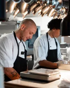Restaurang Tage — kitchen
