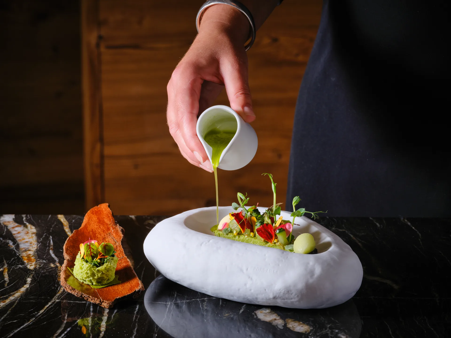 Mont Blanc — food