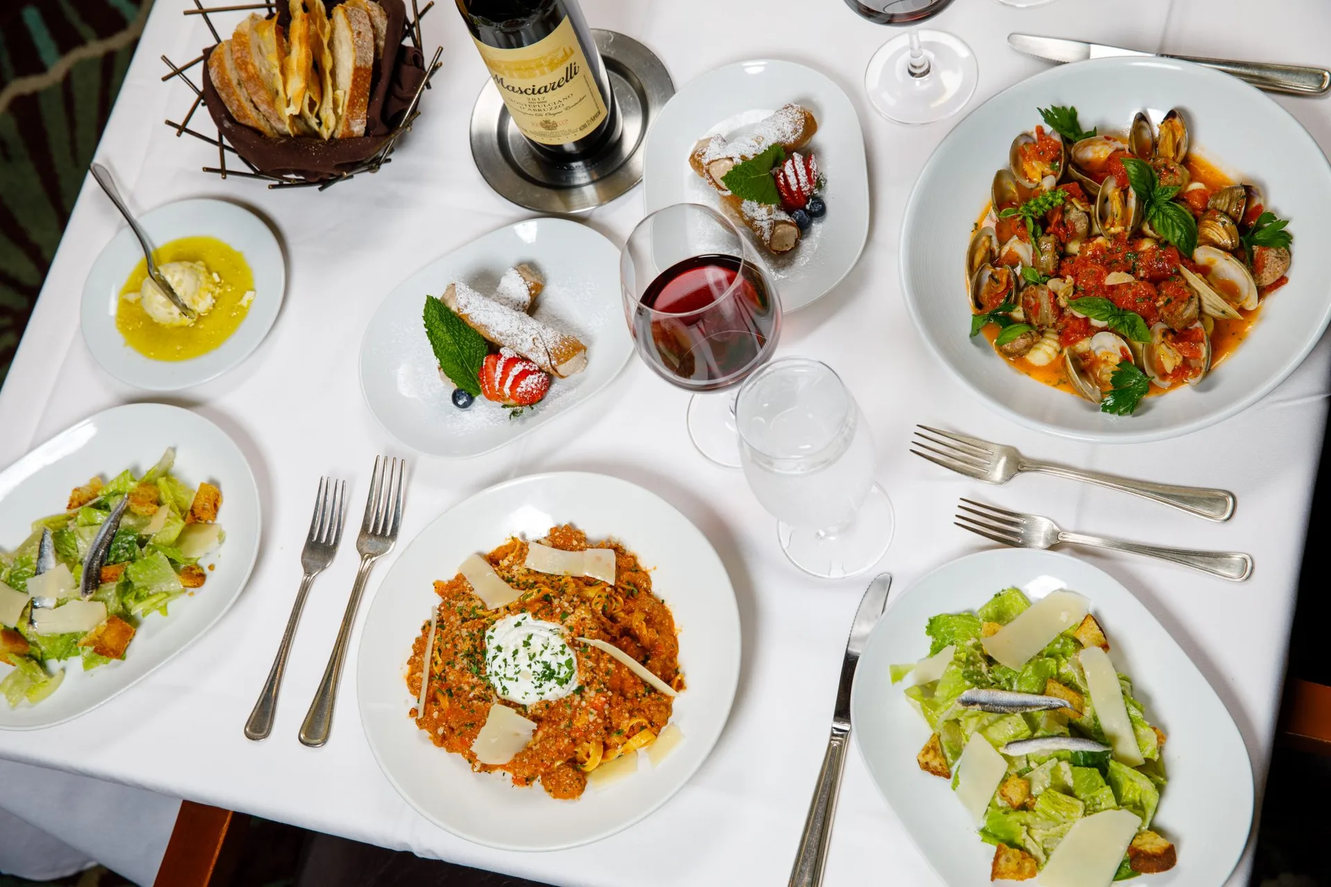 Angelina's Ristorante — food