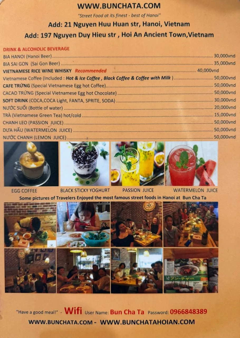 Bun Cha Ta (Nguyen Huu Huan Street) — photo 15