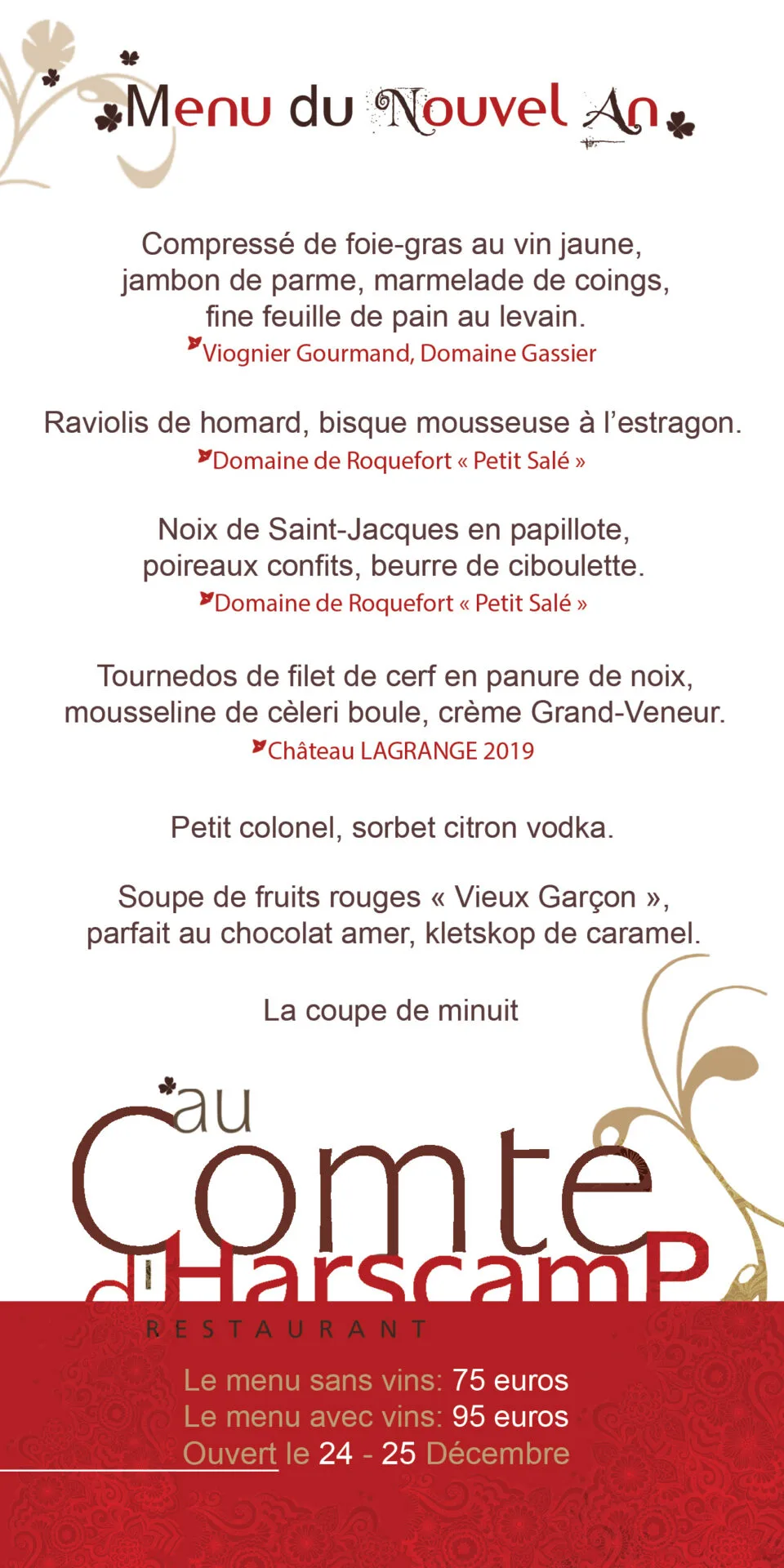 Au Comte d'Harscamp — photo 20