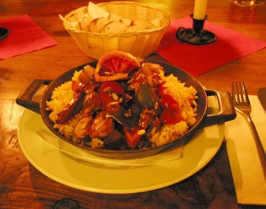 Kid Creole — food