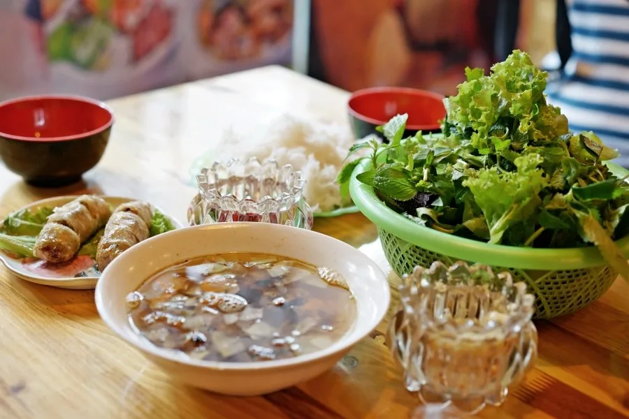 Bun Cha Ta (Nguyen Huu Huan Street) — food