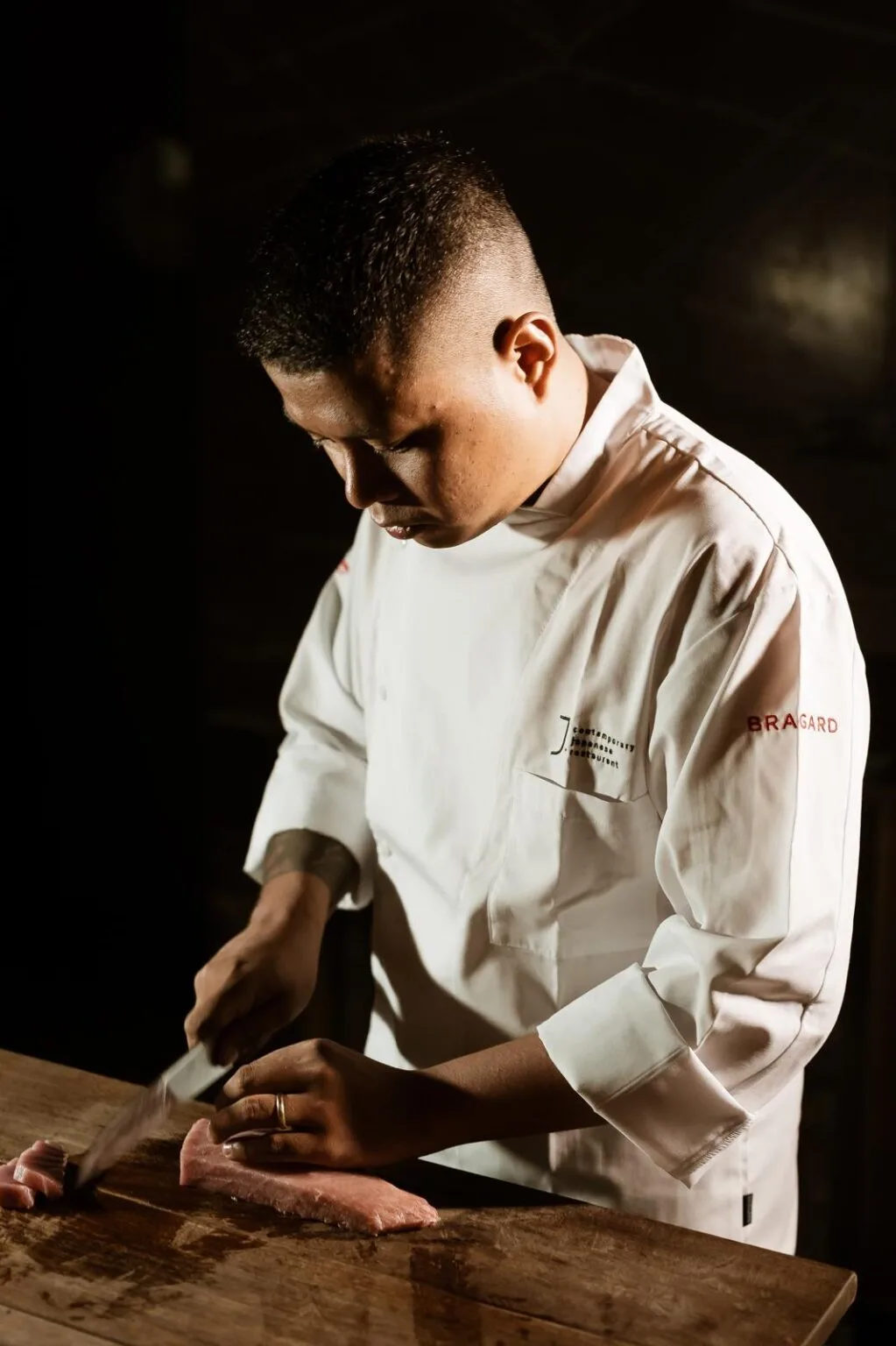 J Contemporary Japanese Restaurant — kitchen