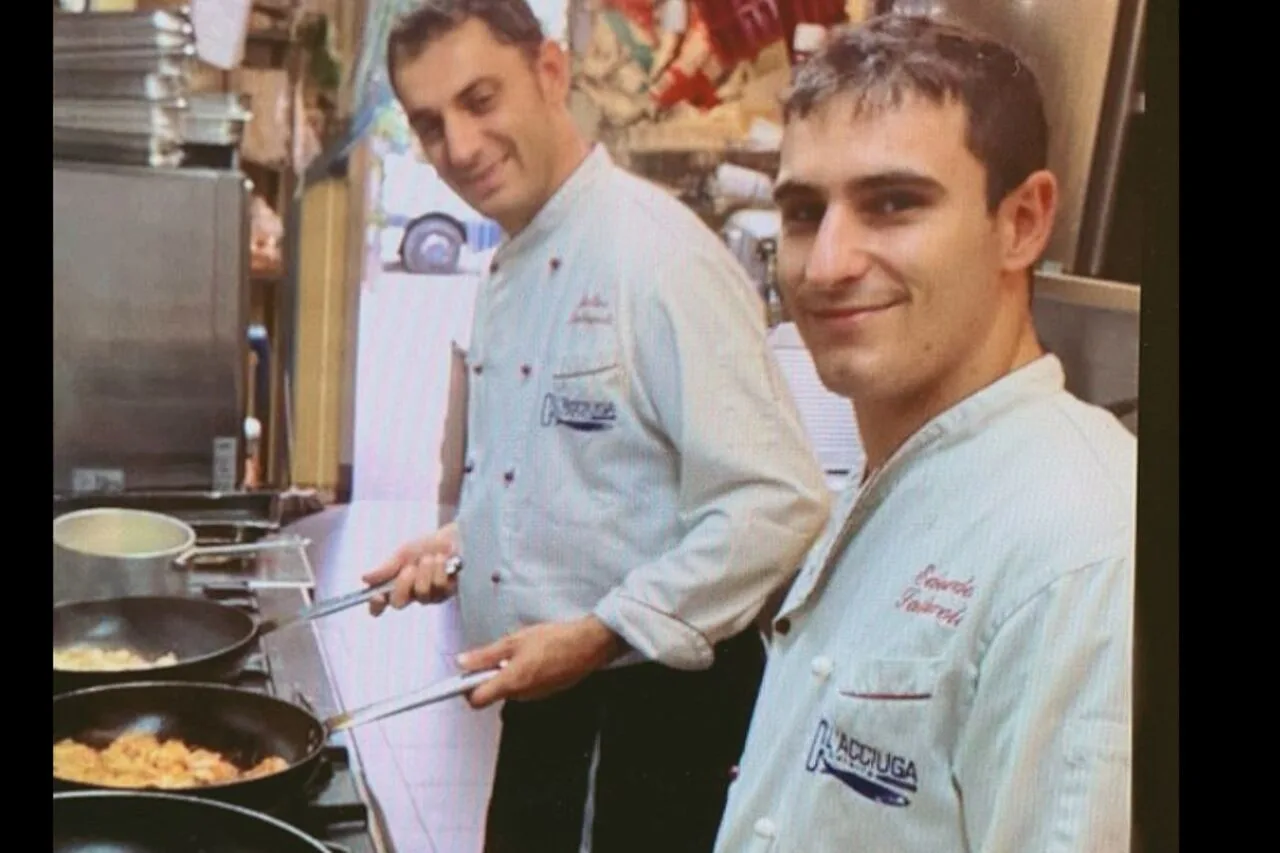 L'Acciuga — kitchen