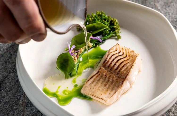 Die Forelle — food