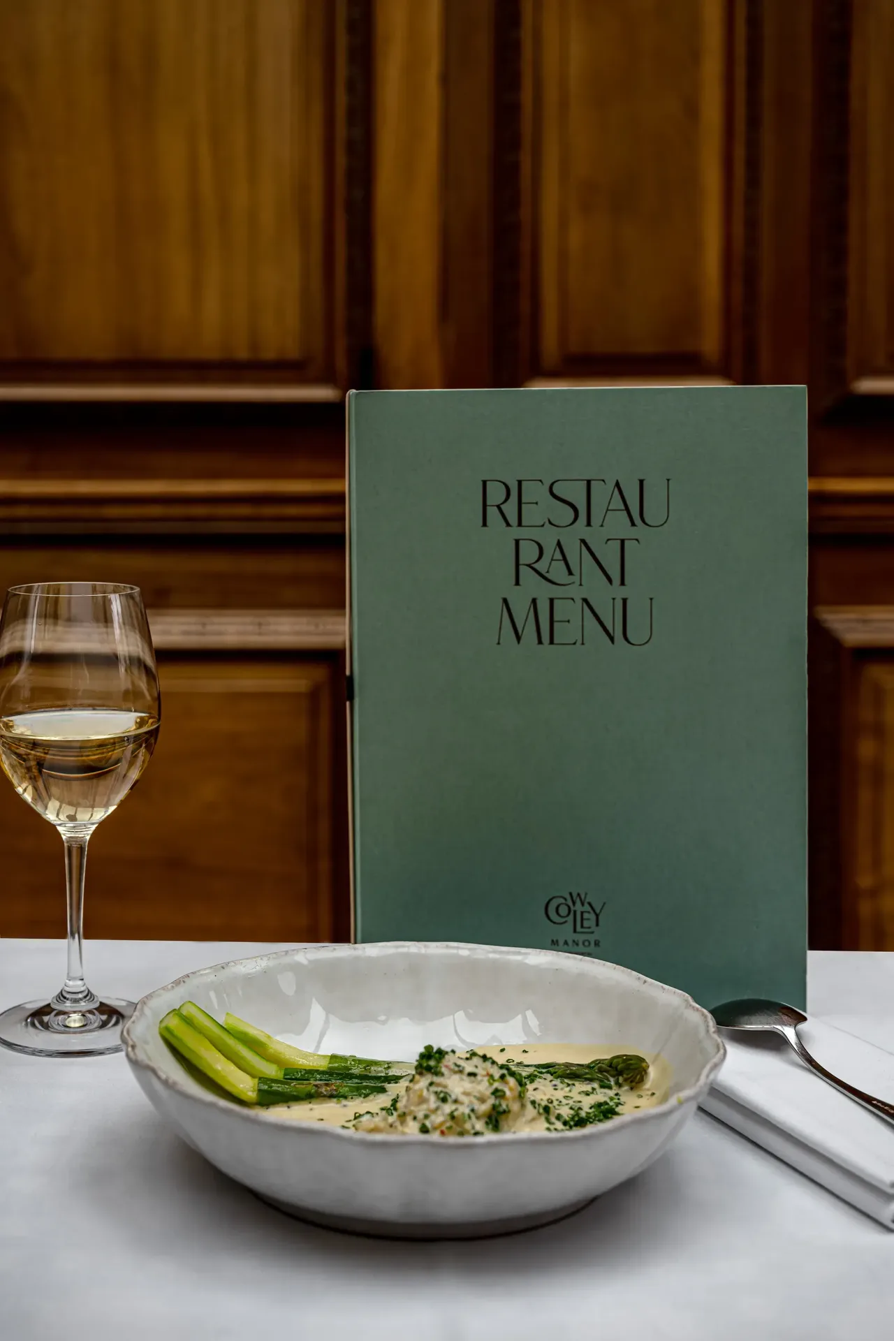 Cowley Manor — food