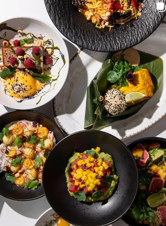 Terrace. Sea View — food