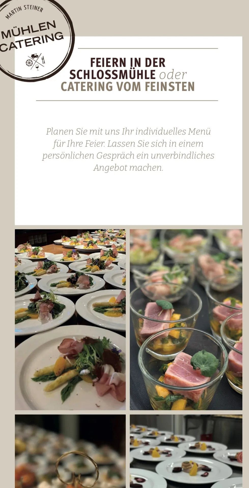 Almer Schlossmühle — food