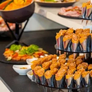 Beau-Rivage Hotel — food