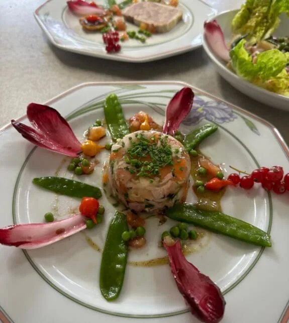 L'Auberge Bressane — food
