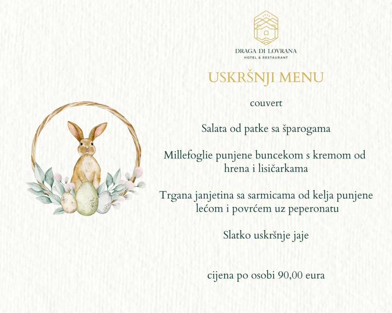Draga di Lovrana — food