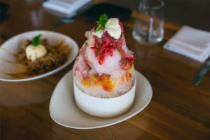 Orion's Roof — food