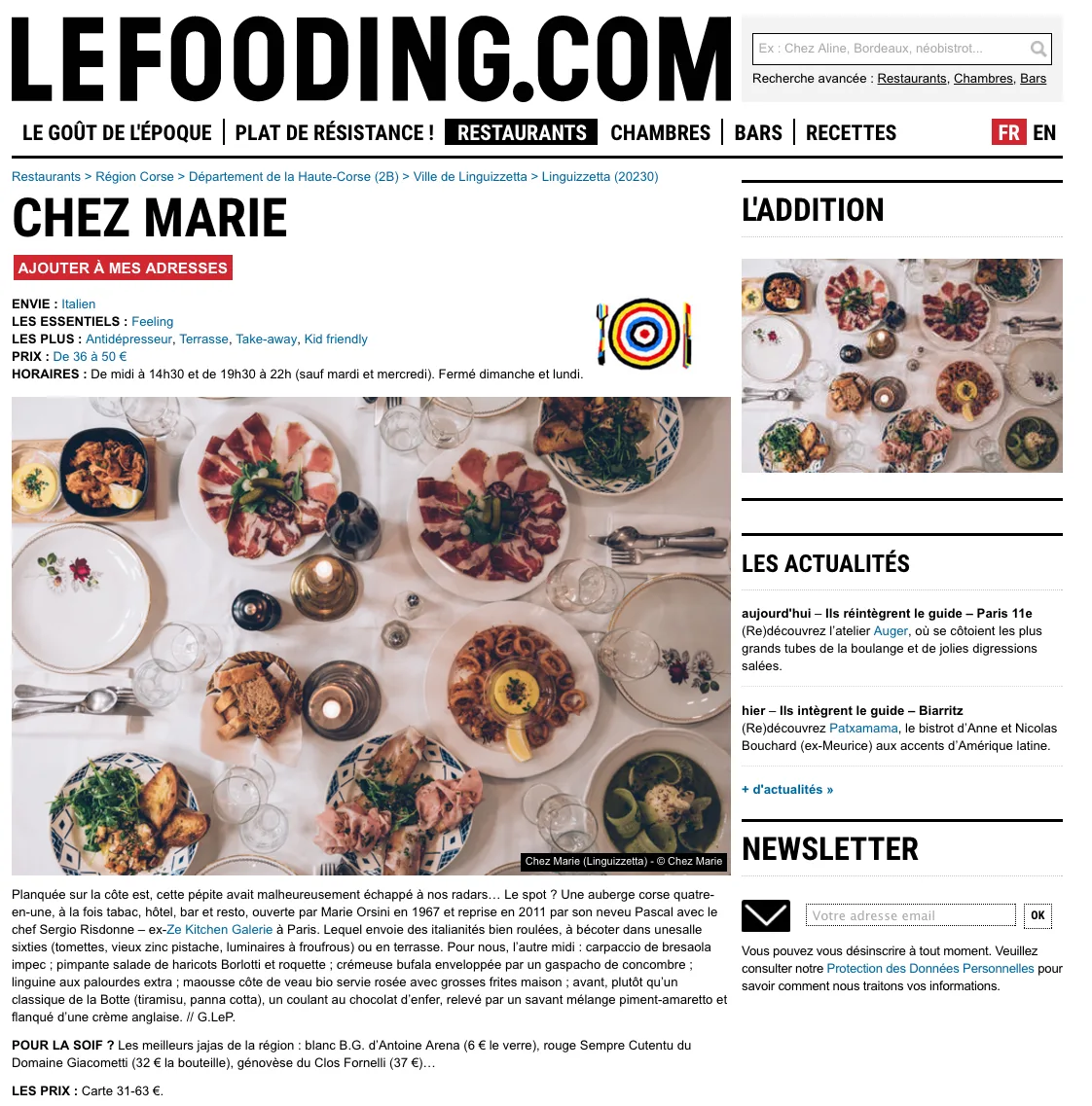 Chez Marie en Corse — photo 31