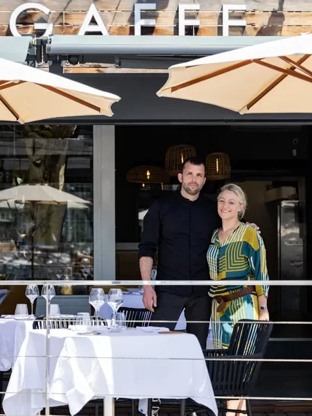 La Gaffe — kitchen