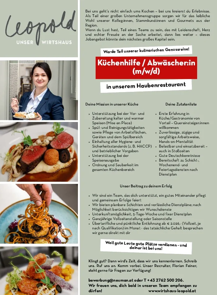 Wirtshaus Leopold — food