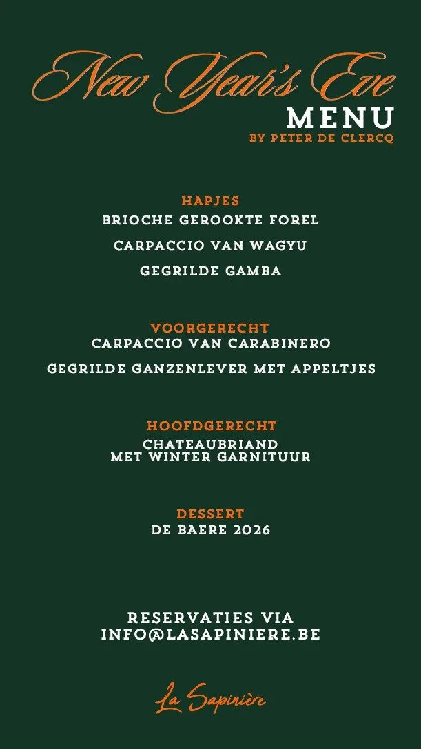 La Sapinière — food