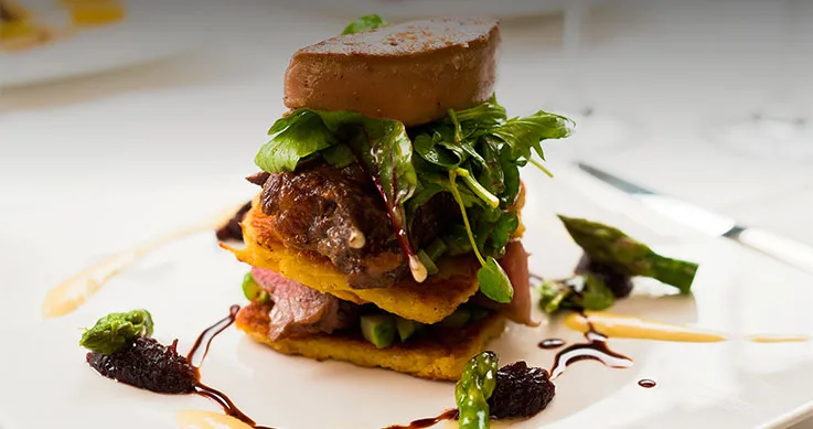Restaurant Parkhaus Hügel, Essen