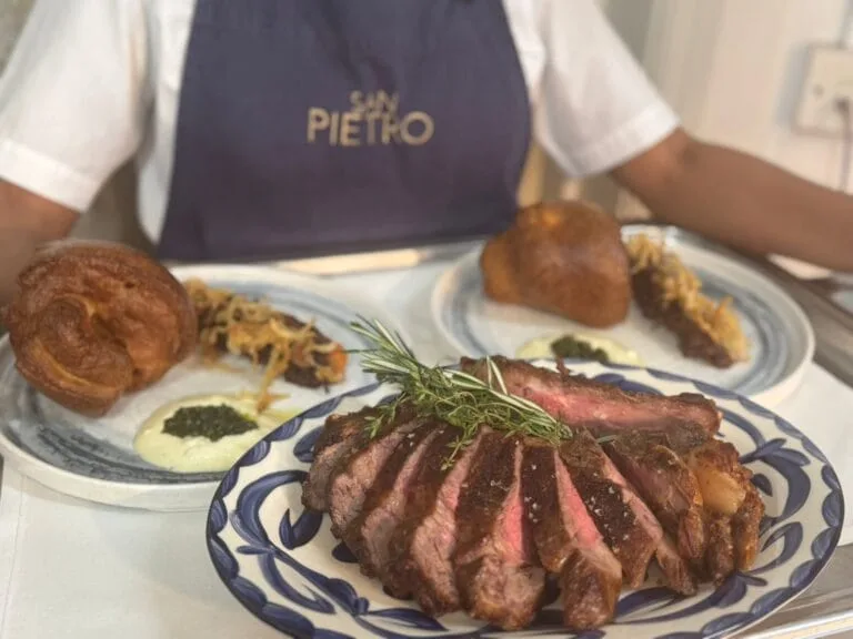 San Pietro Restaurant Rooms — food