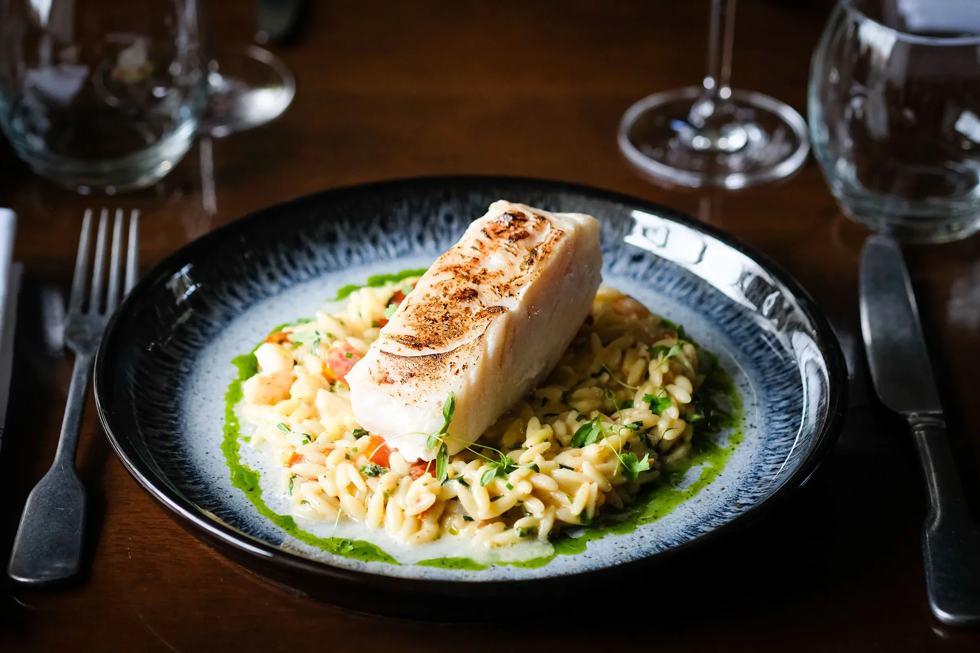 The Plough — food