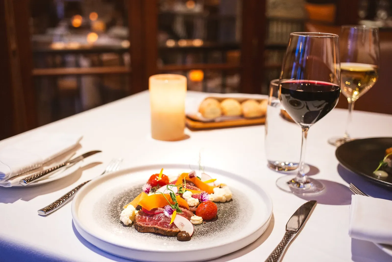 Restaurant La Quintessence — food